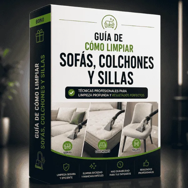 Guía de Cómo Limpiar Sofás, Colchones y Sillas